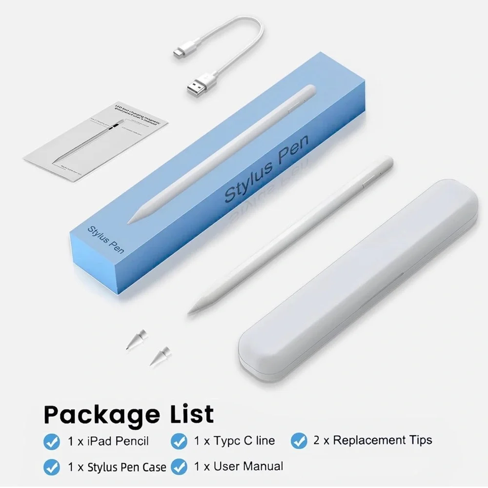 Stylus Pen for Tablets - White